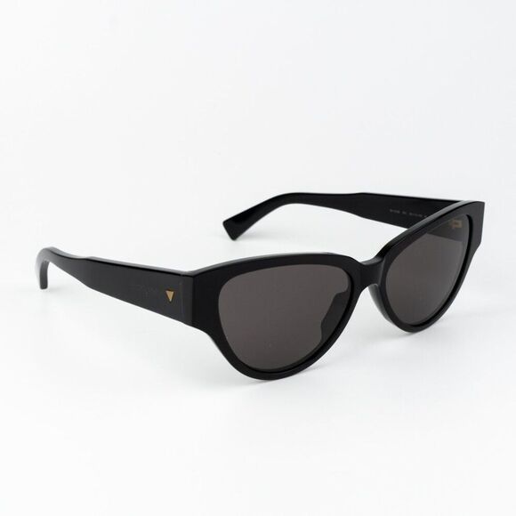 Bottega Veneta Women Sunglasses Black Grey Cat Eye BV1319S 001 BRAND NEW - Picture 6 of 12